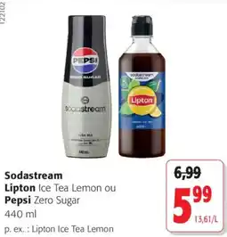 Colruyt Sodastream Pepsi Zero Sugar offre