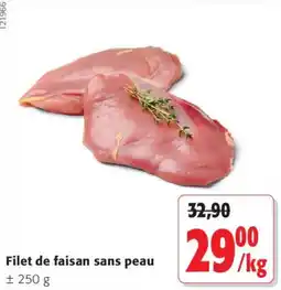 Colruyt Filet de faisan sans peau offre