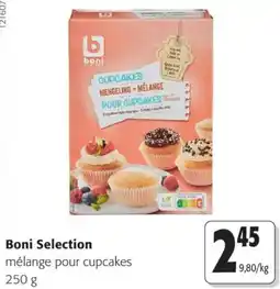 Colruyt Boni Selection mélange pour cupcakes offre