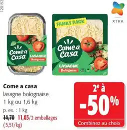 Colruyt Come a casa lasagne bolognaise offre