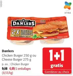 Colruyt Danlers Cheese Burger offre