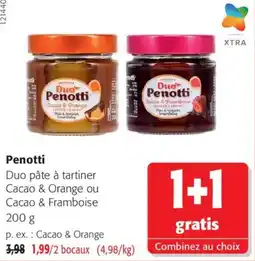 Colruyt Penotti Duo pâte à tartiner offre