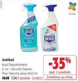 Colruyt Antikal Douche Express offre
