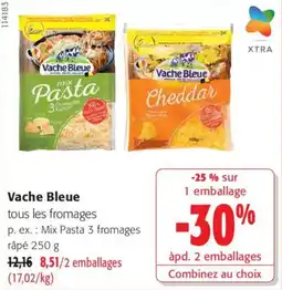 Colruyt Vache Bleue tous les fromages offre