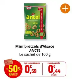Coccinelle Express ANCEL Mini bretzels d'Alsace offre