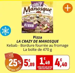Coccinelle Express LA CRAZY DE MANOSQUE Pizza Kebab offre
