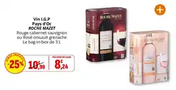 Coccinelle Express ROCHE MAZET Vin I.G.P Pays d'Oc offre