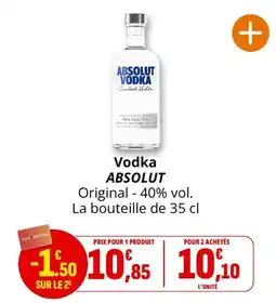 Coccinelle Express ABSOLUT VODKA offre
