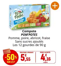 Coccinelle Express POM'POTES Compote offre