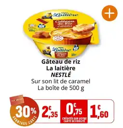 Coccinelle Express Nestlé Gâteau de riz offre