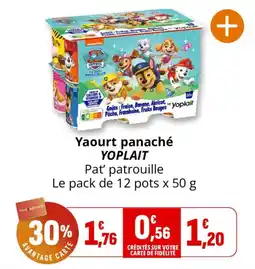 Coccinelle Express YOPLAIT Yaourt panaché offre
