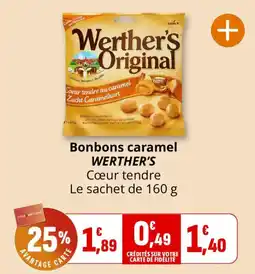 Coccinelle Express Werther's Original Bonbons caramel offre