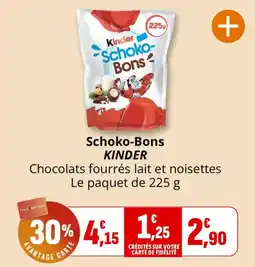 Coccinelle Express KINDER Schoko-Bons offre