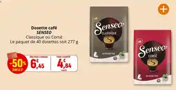 Coccinelle Express Senseo dosette café offre