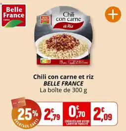Coccinelle Express Belle France Chili con carne et riz offre