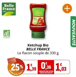 Coccinelle Express Belle France Ketchup Bio offre