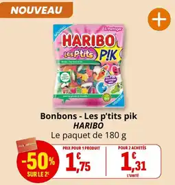 Coccinelle Express HARIBO Les p'tits pik offre