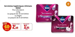 Coccinelle Express Nana Serviettes hygiéniques Ultimate offre