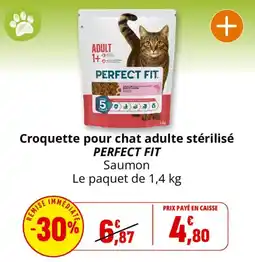 Coccinelle Express PERFECT FIT Croquette pour chat adulte stérilisé offre