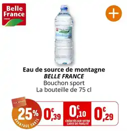 Coccinelle Express Belle France Eau de source de montagne offre