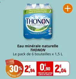 Coccinelle Express THONON Eau Minérale Naturelle offre
