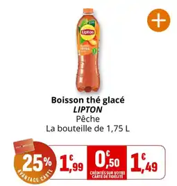 Coccinelle Express LIPTON Boisson thé glacé offre