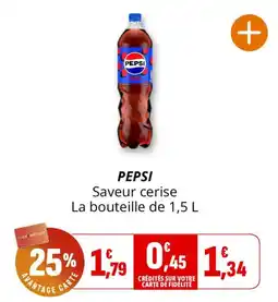 Coccinelle Express PEPSI offre