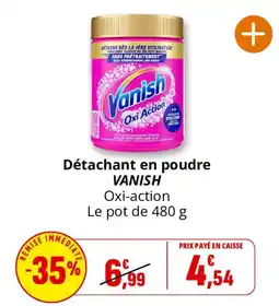 Coccinelle Express Vanish Détachant en poudre offre