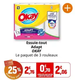 Coccinelle Express Okay Essuie-tout Adapt offre