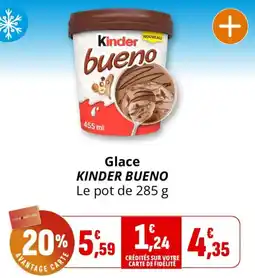 Coccimarket Kinder Glace BUENO offre