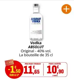 Coccimarket ABSOLUT VODKA offre