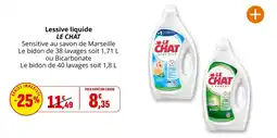 Coccimarket LE CHAT Lessive liquide offre
