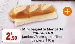Coccimarket POULAILLON Mini baguette Moricette offre