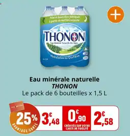Coccimarket THONON Eau Minérale Naturelle offre