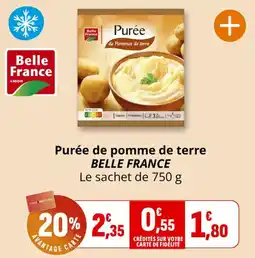 Coccimarket Belle France Purée de pomme de terre offre
