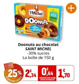 Coccimarket Saint Michel Doonuts au chocolat offre