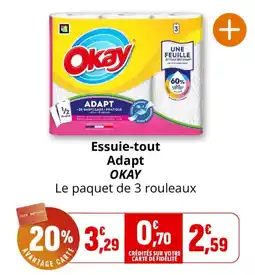 Coccimarket Okay Essuie-tout Adapt offre