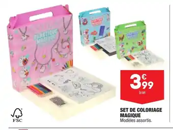 ALDI Set de Coloriage offre