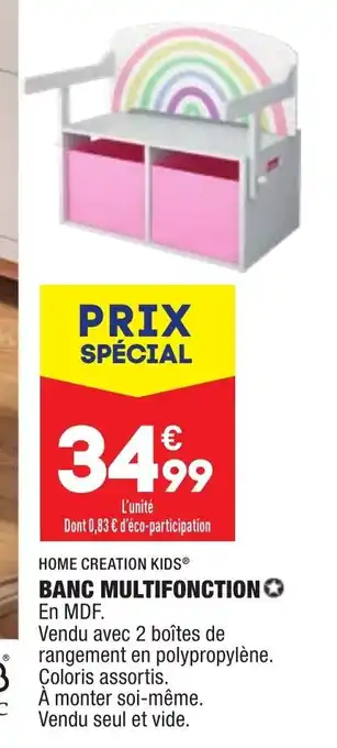 Banc Multifonction