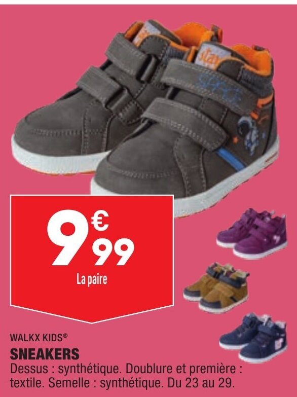 Promo Sneakers chez ALDI
