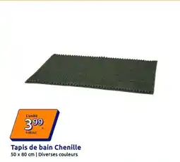 Action Tapis de bain Chenille offre