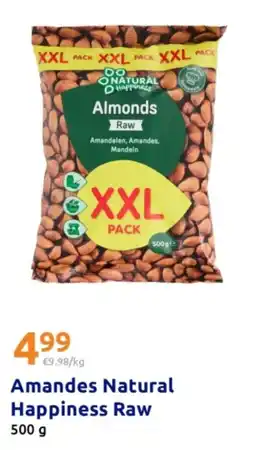 Action Natural Happiness Amandes Raw offre
