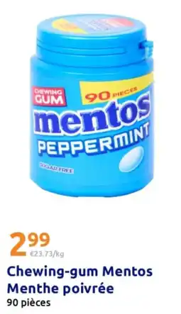 Action Mentos Chewing-gum offre