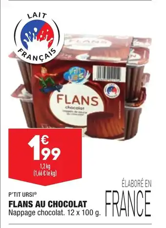 ALDI Flans Au Chocolat offre
