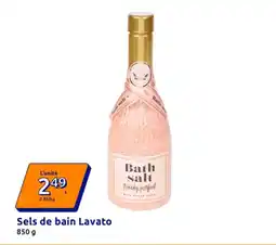 Action Lavato Sels de bain offre