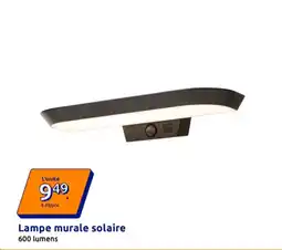 Action Lampe murale solaire offre