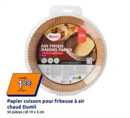 Action Dumil Papier cuisson pour friteuse à air chaud offre