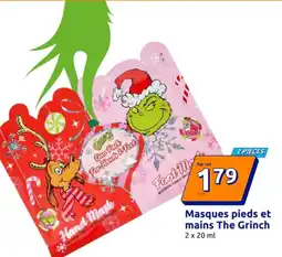 Action The Grinch Masques pieds et mains offre