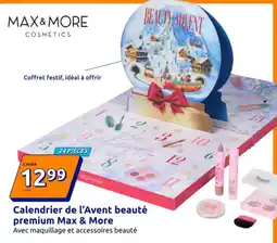 Action Max & More Calendrier de l'Avent beauté offre