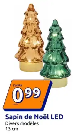 Action Sapin de Noël LED offre
